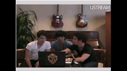 Jonas Brothers Live Facebook Chat part 4