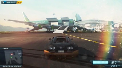 Need For Speed Most Wanted 2012 - Bugatti Veyron Super Sport - Drift and Jumps