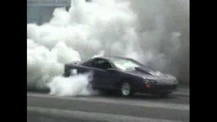 Supercarged Chevrolet Camaro Burnout
