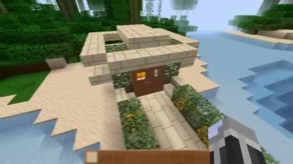 Minecraft Къща - #1 - Modern houseмодерна къщичка - Youtube