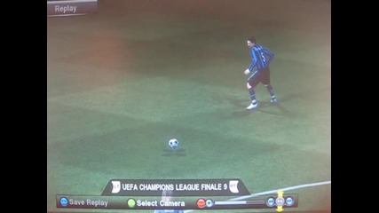 Krasiv Gol na Deqn Stankovic na Pes 2010 