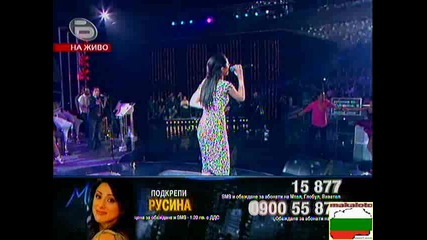 Русина - Кукaвица - голям поп фолк концерт в Music Idol 3