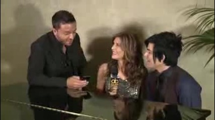 Adam Lambert American Music Awards 2009 Interview