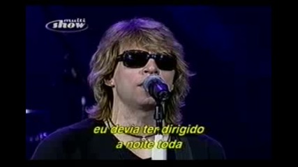 Bon Jovi Misunderstood Live Rio De Janeiro 2002 