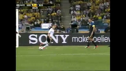 Германия - Австралия 1:0 Podolski 