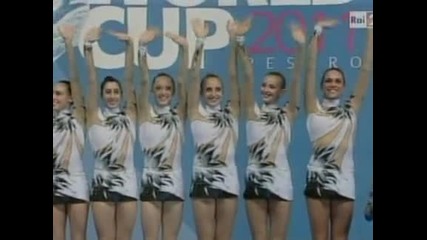 Ансамбълът на България  на 5-о място в многобоя на Световната купа в Италия