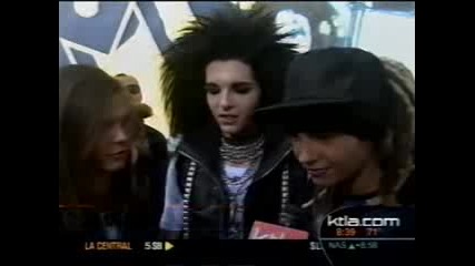 Tokio Hotel Taught Another Reporter&quot;show Me Your Va - Jay -