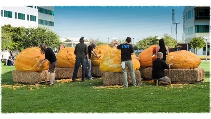 Реална изработка на лого. Google Halloween 2011