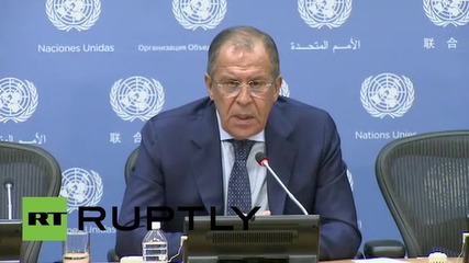 USA: Free Syrian Army are not terrorists, Russia fights terrorists in Syria - Lavrov