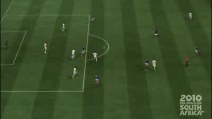 Great Bicycle kick By Benzema for France vs England 2010 Fifa World Cup 