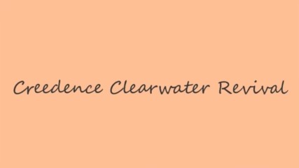 Creedence Clearwater Revival - Ninety - Nine And A Half