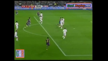 Barcelona - Osasuna 1 - 0 (2 - 0, 24 3 2010) 