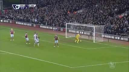 Уест Хям 1:1 Уест Бромич 01.01.2015