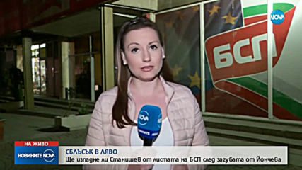 СБЛЪСЪК В ЛЯВО: Ще изпадне ли Станишев от листата на БСП след загубата от Йончева