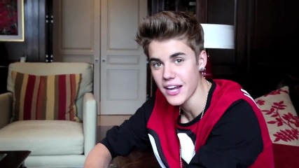 Justin Bieber- Message to Uk Fans- 'believe' Out Now!