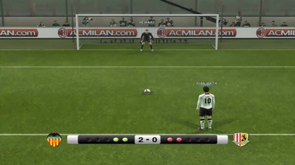 Pes 12 - Valencia vs Wondengine Town Penalty Kicks