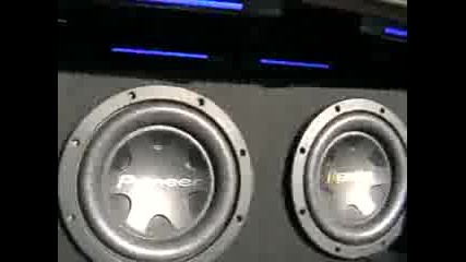 [ Pioneer Excursion ~ 2x 12 3000 watt subs ]