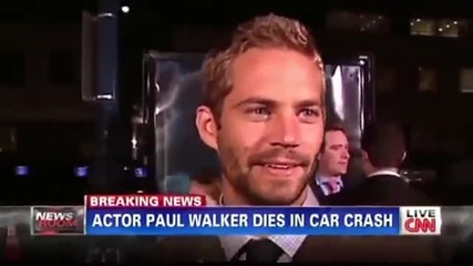 Звездата Пол Уокър почина след автомобилна катастрофа
