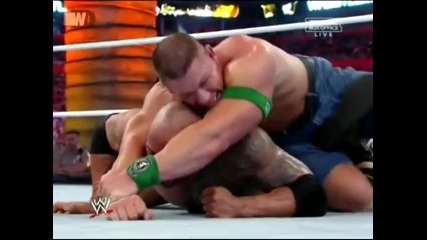 The Rock vs John Cena // Wrestlemania 28