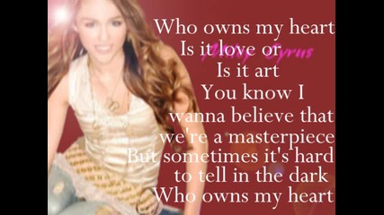 Miley Cyrus - Who owns my heart lyrics + Превод