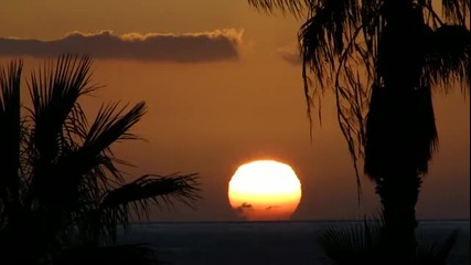 Пълен Залез на Слънцето, Тенерифе, Канарските острови 