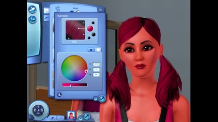 My sim Draculaura (monster high) my home (the sims 3)