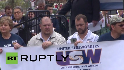 USA: "Fight back" against TPP protest hits Capitol Hill
