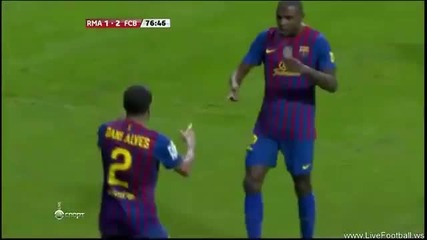 Eric Abidal y Dani Alves bailando - Ai Se Eu Te Pego