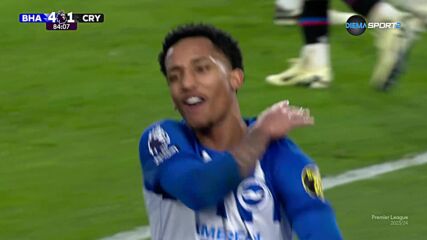 Brighton and Hove Albion with a Goal vs. Crystal Palace