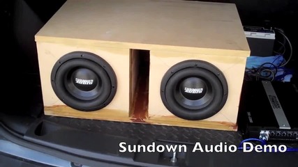 2 x Sundown Audio Sa-8 Demo