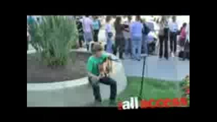 Justin Bieber - One time - [ live ]