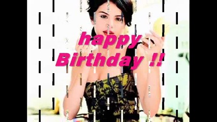 Happy 19th Birthday Selena Gomez