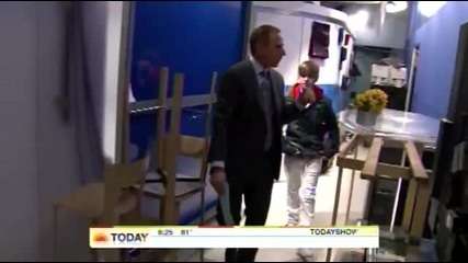 Интервю на Justin Bieber в Today Show 04.06.2010 