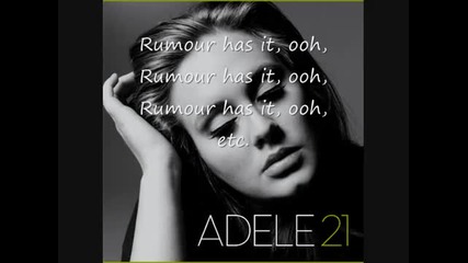 * Превод!!! Adele - Rumour has it