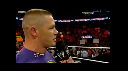 Сбогуването на John Cena с Wwe 