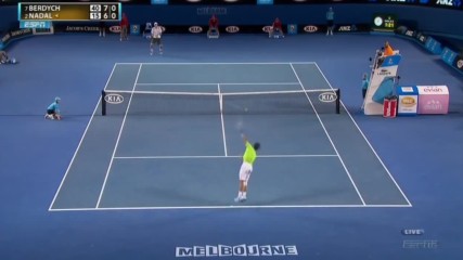 Nadal vs Berdych - Australian Open 2012 Highlights