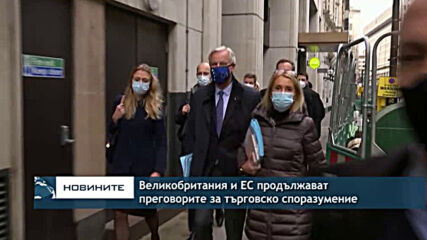 Великобритания и ЕС продължават преговорите за търговско споразумение