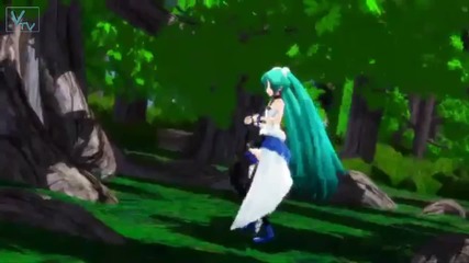 Re Hatsune Miku - Princess white snow ( Project Diva 2nd ) ( Mv )