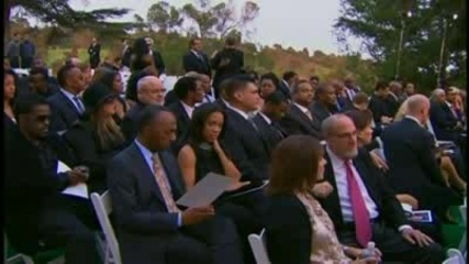 Michael Jacksons burial Stars say a final farewell