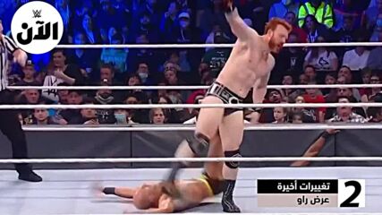 بيج إي ينتقم من رومان رينز – WWE توب 5