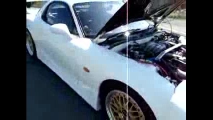 Mazda Rx7 Twin Turboсъс джанти на Bbs и Bomex Kit 