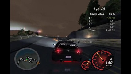 Need for speed u2 sprint xd