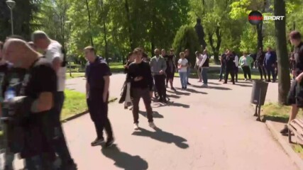 "Домът на футбола": еуфорията сред феновете на Левски след титлата