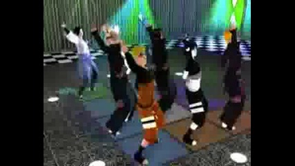 Naruto Sims 2 Caramelldansen