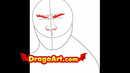 How to draw Jeff Hardy много е лесно 