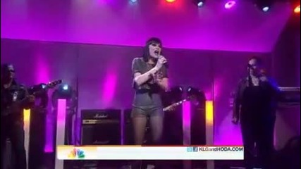 Jessie J performs on the Today Show - L.o.v.e