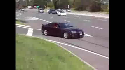 New Gto spinout And Crash on the freeway