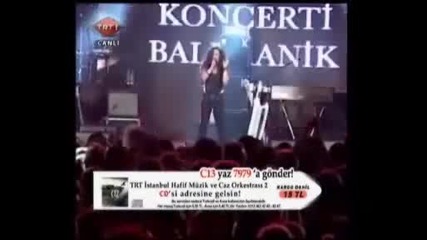 Кърач-концерт в Призрен-косово 6.част (trt Balkan konserleri)