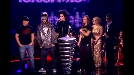 Tokio Hotel Wining Headliner In Ema 2008