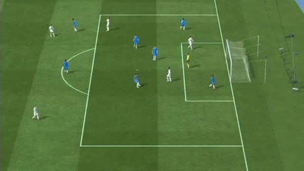 Fifa 11 - Chelsea vs Real Madrid Gameplay